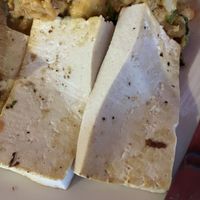 “Grilled” tofu   at Julian's in Providence