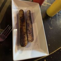  Vegan Sausage was pretty good to  at Julian's in Providence