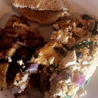 Tofu Scramble  at Julian's in Providence