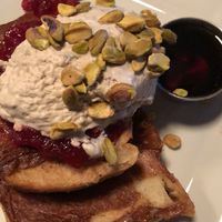 Vegan French Toast at Julian's in Providence