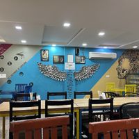 Interior of cafe   at Sheroes Hangout in Agra
