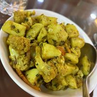 Aloo gobi   at Sheroes Hangout in Agra