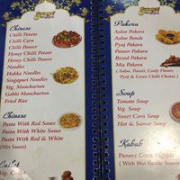Menu at Sheroes Hangout in Agra