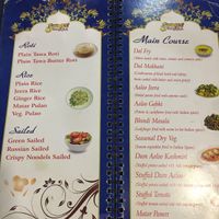 Menu at Sheroes Hangout in Agra