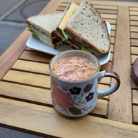 Club sandwich at Comptoir Veggie in Paris