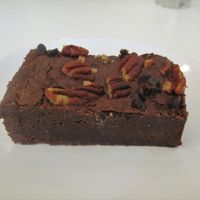 Brownie at Comptoir Veggie in Paris