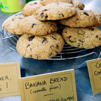 Choco-Cookies.  at Comptoir Veggie in Paris