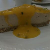 Cheesecake at Comptoir Veggie in Paris