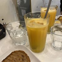 Orange Juice at Comptoir Veggie in Paris