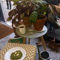 Matcha cookie at Comptoir Veggie in Paris