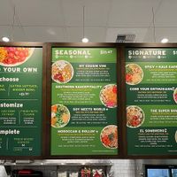 Menu   at Evergreens - University Village in Seattle