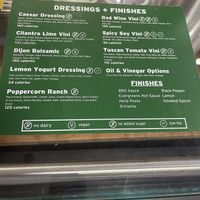 Dressings   at Evergreens - University Village in Seattle
