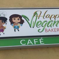 Sign at The Happy Vegan Bakers in Hialeah