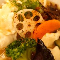 Vegan Miso Ramen 770 Yen at Vege Deli Kanna - Shokudo in Kyoto