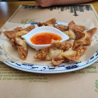 Wontons (the vegan ones w/o cream chz) at Seattle Lotus Vegetarian in Seattle