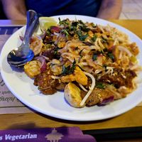 Combo Pad Thai at Seattle Lotus Vegetarian in Seattle