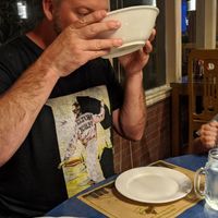 The pho is this good at Seattle Lotus Vegetarian in Seattle