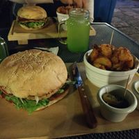 hamburguesa at Tacogreen in Queretaro