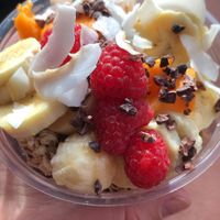 First bowl on the menu  at Paia Bowls in Paia