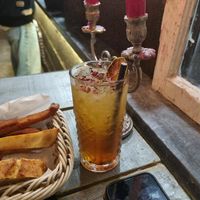 Fresh lemonade at Tantura in Lisbon