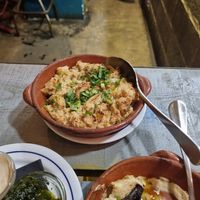 Cauliflower with tahini at Tantura in Lisbon