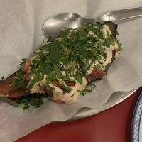 Eggplant salad  at Tantura in Lisbon