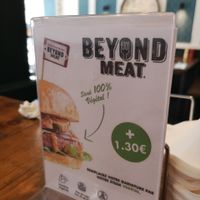 Beyond Meat at Holy Moly in Lille