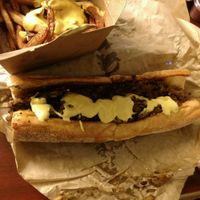 wiz fries and cheesesteak at Wiz Kid - Rittenhouse in Philadelphia