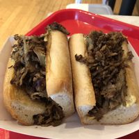 Philly cheesesteak  at Wiz Kid - Rittenhouse in Philadelphia
