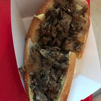 Vegan Philly cheesesteak  at Wiz Kid - Rittenhouse in Philadelphia