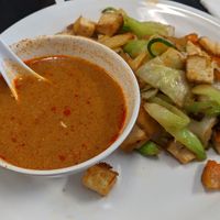 Stir fry veggies at Sticky Rice Cafe in Knoxville