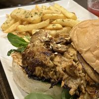 Pulled Heura  at La Cerveseria Clandestina in Barcelona