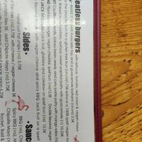 Menu at Project Social in Ibiza