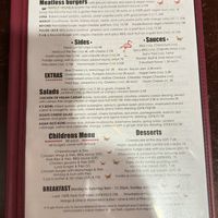 Menu   at Project Social in Ibiza