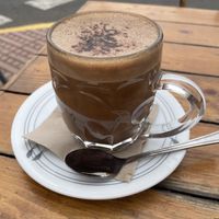 Mushroom coffee  at Project Social in Ibiza