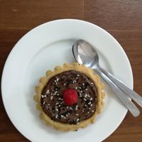 Vegan chocolate Cake at Canix Coffee in Ubud