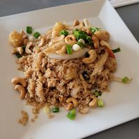 Pineapple cashew fried rice at Five Star Thai Cuisine in Crown Point