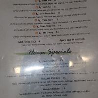 Many dishes can be made Vegan.with modifications. Be sure to indicate Vegan in case  it has fish sauce. at Five Star Thai Cuisine in Crown Point