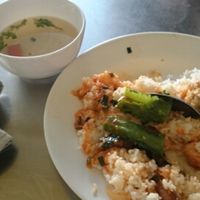 6.2.2016 Com Chai with soup at Thanh Tinh - Quang Trung in Chau Doc