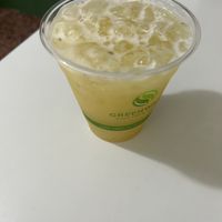 Pineapple ginger juice  at Bori Vegan in Guaynabo