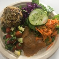 Puerto Rico plate special  at Bori Vegan in Guaynabo