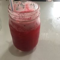 Pineapple Beet Agua Fresca at Bori Vegan in Guaynabo