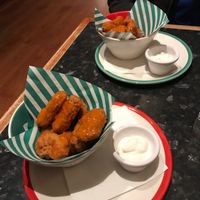 Vegan chicken nuggets  at Frankie & Benny's in Norwich
