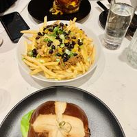 Chilli Cheese fries! This was truly delicious   at P.S. Kitchen in New York City