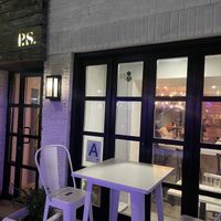 Outside  at P.S. Kitchen in New York City