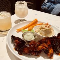 Could not go back and not get the best vegan mushroom wings  at P.S. Kitchen in New York City