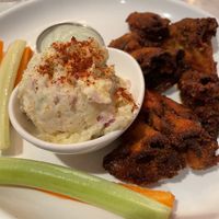 Maïtake wings  at P.S. Kitchen in New York City