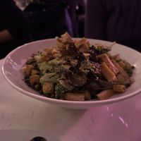 Caesar salad with crispy chicken  at P.S. Kitchen in New York City