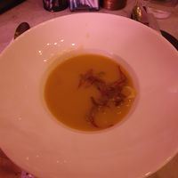 Colombian potato soup at P.S. Kitchen in New York City