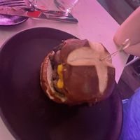 Smokey burger   at P.S. Kitchen in New York City